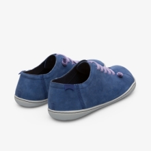 Camper Peu Womens Casual Shoes US-93907 Blue Online